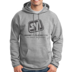 Hanes Ultimate Cotton Hooded Sweatshirt - Ash