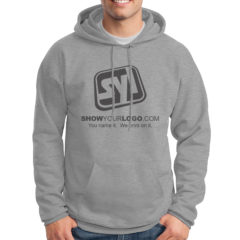 Hanes Ultimate Cotton Hooded Sweatshirt - LightSteel