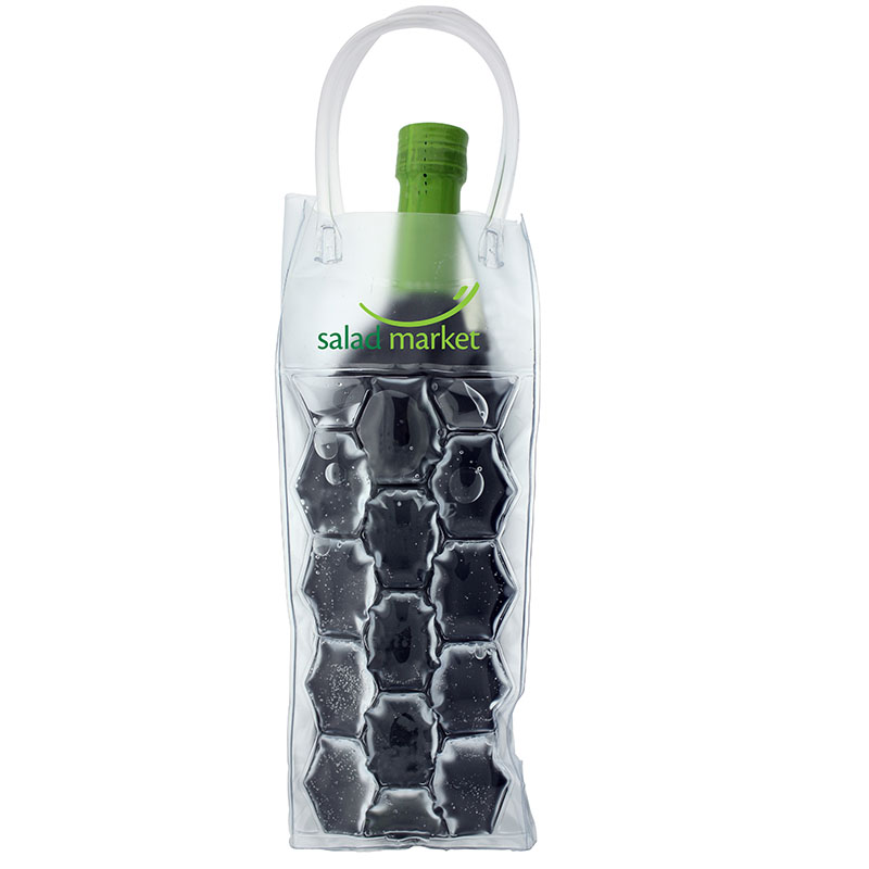 Wine Bottle Cooler Bags - Clear