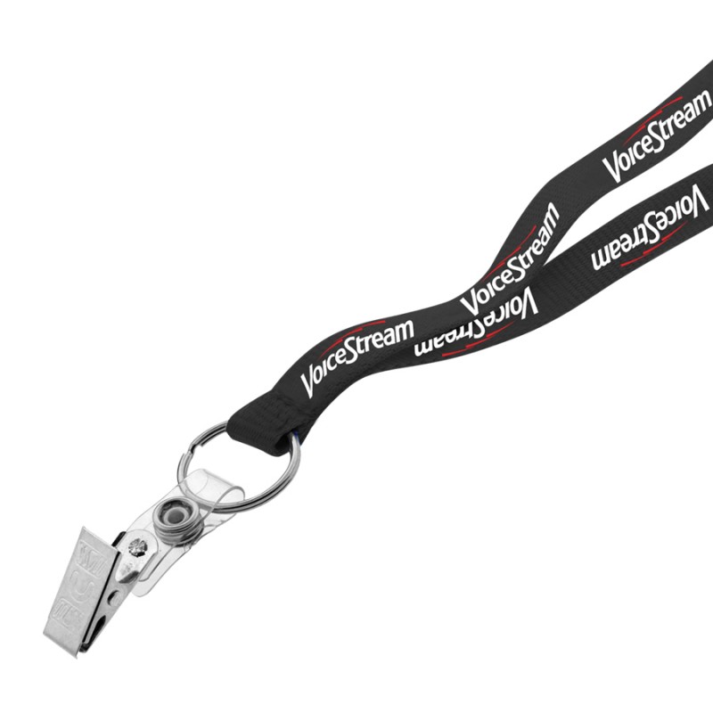 Customized Lanyards - Black