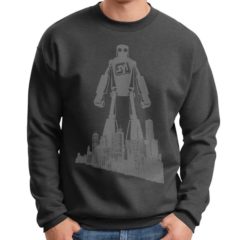 Hanes–Ultimate Cotton® Crewneck Sweatshirt - F260_CharcoalHeather___A