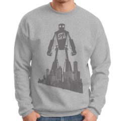Hanes–Ultimate Cotton® Crewneck Sweatshirt - F260_LightSteel__A