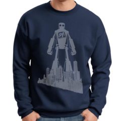 Hanes–Ultimate Cotton® Crewneck Sweatshirt - F260_Navy_A