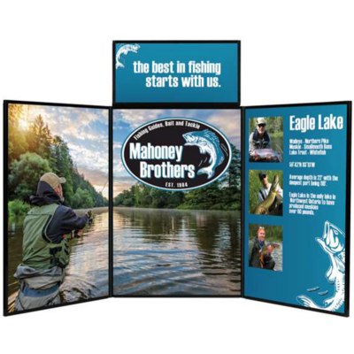 Fast Trak Display with Full Graphic Panels Kit 8211 6ftblack