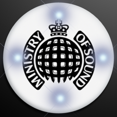 Flashing Circle Pin – 3 inch - FlashingCirclePin