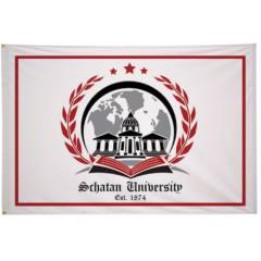 Full-Color Polyester Double-Sided Flag – 6′ x 4′ - Full Color Polyester Double-Sided Flag 8211 68242 x 48242