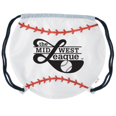 GameTime Baseball Drawstring Backpack
