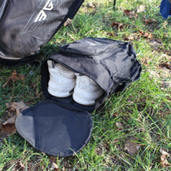 Golf Shoe Bag - Golf Shoe Bag 8211 in use