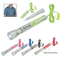 Flashlight With Light-Up Pen - H0988_group