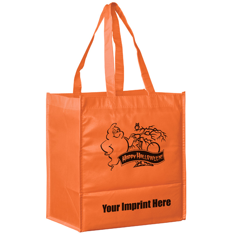 Halloween Tote Bags with Logo - H110