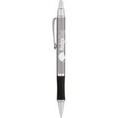Hedgehog Metallic Gripper Pen - HEDGEHOG_SPACEGREY