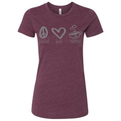 Bella + Canvas – Women’s The Favorite Tee - HeatherMaroon