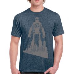 Gildan Heavyweight Cotton T-shirts - HeatherNavy