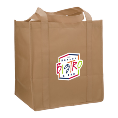 Hercules Non-Woven Grocery Tote - Hercules Non-Woven Grocery Tote 8211 Natural