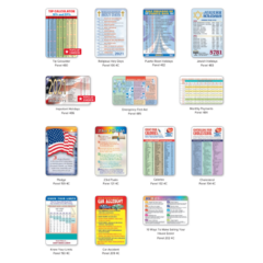 Wallet Card Calendar - Information panel examples