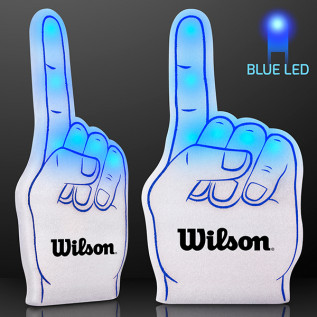Lighted Foam Finger - J158 11933_BL_foam_finger_comp_logov1_1200_11554734199