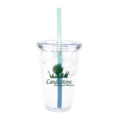 Victory Acrylic Tumbler with Mood Straw – 16 oz - K0570 74116-clear_14