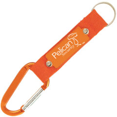 Strap Happy Carabiner Keychain - LAJ-GS-Orange 1