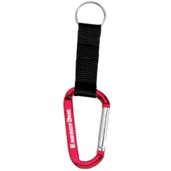 Large Carabiner Key Ring - Large Carabiner Key Ring 8211 Red