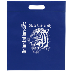 Large Non-Woven Die Cut Bag - LargeNonWovenDieCutroyalblue