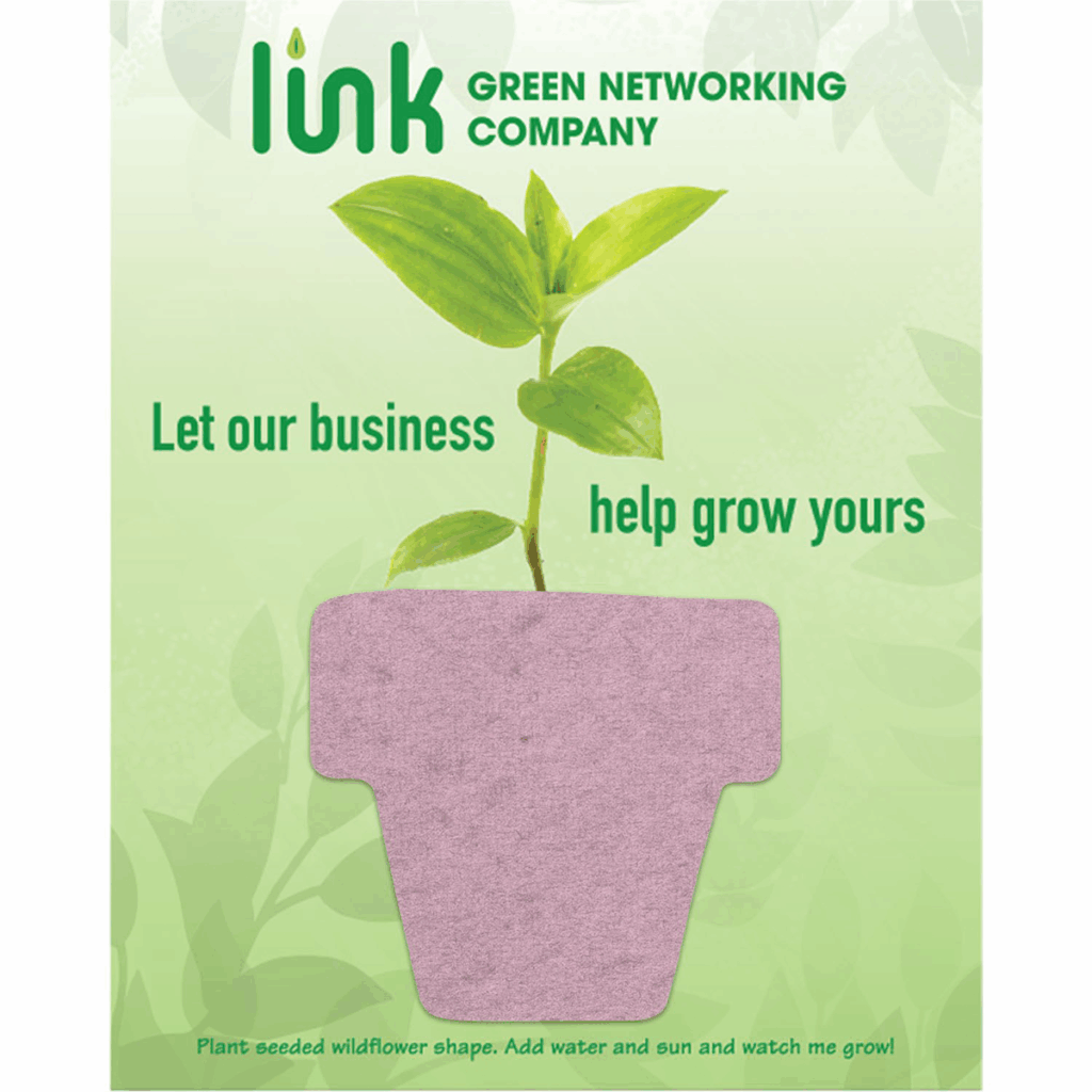 Mailers with Seeded Shape – 4″ x 5″ - Mailers with Seeded Shape 8211 Design sample