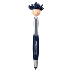 MopToppers® Screen Cleaner with Stylus Pen (Multicultural Light Tone) - MopToppers Screen Cleaner with Stylus Pen Multi-Cultural Light Tone 8211 Classic Navy