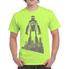 Gildan Heavyweight Cotton T-shirts - NeonGreen