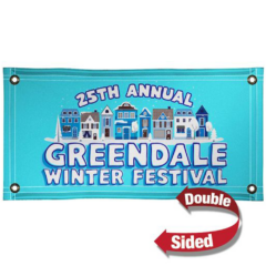 Opaque Vinyl Banner Double-Sided – 2′ x 4′ - Opaque Vinyl Banner Double-Sided 8211 28242 x 48242 8211 18 oz