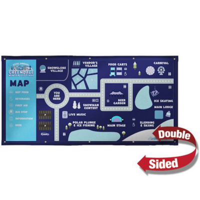 Opaque Vinyl Double-Sided Banner 8211 48242 x 88242