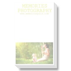 Adhesive Note Pad - 5" x 8" - 50 sheets