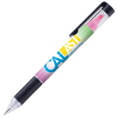Duplex Highlighter Pen - PDX-GS-Pinktrim