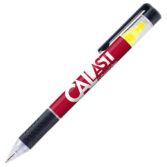 Duplex Highlighter Pen - PDX-SC-Dk Red