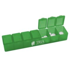 Seven Day Pill Case - PILL7USA-Green