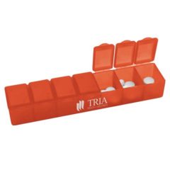 Seven Day Pill Case - PILL7USA-Orange