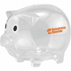 Piglet Bank - Piggy Bank 8211 Clear