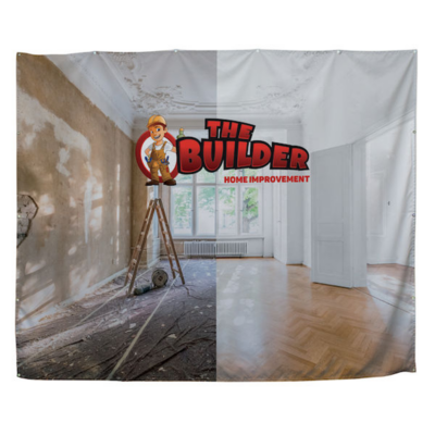 Pipe and Drape Banner Kit 8211 120 x 96