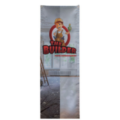Pipe and Drape Banner Kit – 18″ W x 48″ H - Pipe and Drape Banner Kit 8211 18 x 48