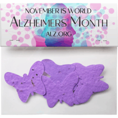 Plant-a-Shape Confetti Packet - Plant-a-Shape Confetti Packet 8211 design sample Butterfly