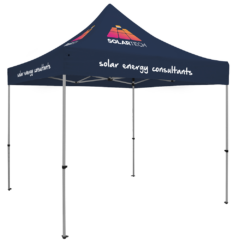 Premium 10′ Tent Kit (Four Location, Full-Color Imprints) - Premium 108242 Tent Kit Four Location Full-Color ImprintsNavy
