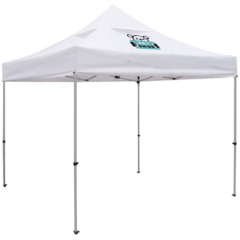 Premium 10′ Tent Kit with Vented Canopy (One Location, Full Color Imprint) - Premium 108242 Tent Kit with Vented Canopy One Location Full Color Imprintwhite