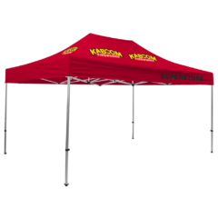 Premium Event Tent Kit – 10′ x 15′ (4 location, full color imprints) - PremiumEventTentKit10x154 location full color imprintsCherry