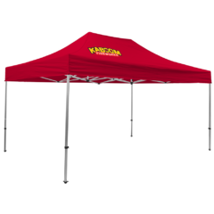 Premium Event Tent Kit – 10′ x 15′ (one location, full color imprint) - PremiumEventTentKit10x15Cherry