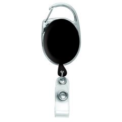 Full Color Retractable Carabiner Style Badge Reel and Badge Holder - RBRCA4_10