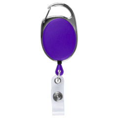 Full Color Retractable Carabiner Style Badge Reel and Badge Holder - RBRCA4_9