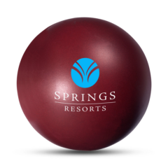 Round Stress Reliever - Round Stress Reliever 8211 Burgundy