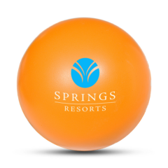Round Stress Reliever - Round Stress Reliever 8211 Orange