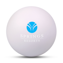 Round Stress Reliever - Round Stress Reliever 8211 White