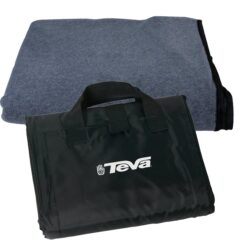 Fleece Picnic Blanket - S0745 8211 Charcoal Grey