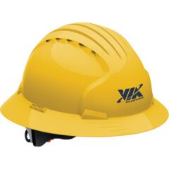 Evolution 6161 Full Brim Vented Hard Hat - S0927 8211 yellow