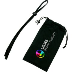 Bollé Tracker Grey Safety Glasses - S0942 8211 pouch and neck cord